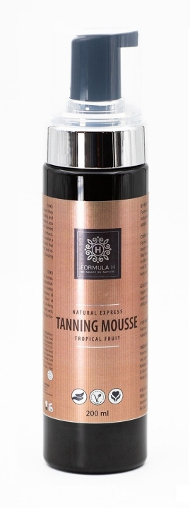 Formula H Skincare Tanning Mousse Natural Express 200 ml i gruppen HELSE OG SKJØNNHET / Hudpleie / Soling / Solkrem hos TP E-commerce Nordic AB (C89452)