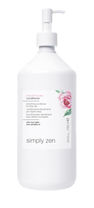 Simply Zen Smooth & Care Conditioner 1000 ml i gruppen HELSE OG SKJØNNHET / Hår & styling / Hårpleie / Balsam hos TP E-commerce Nordic AB (C89457)