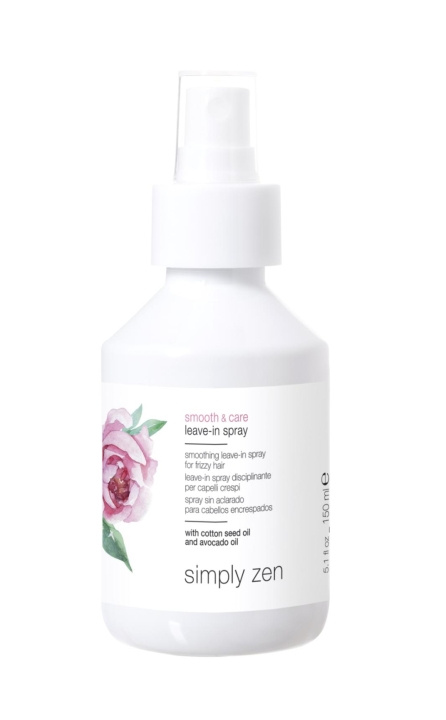 Simply Zen Smooth & Care Leave in Spray 150 ml i gruppen HELSE OG SKJØNNHET / Hår & styling / Hårpleie hos TP E-commerce Nordic AB (C89458)