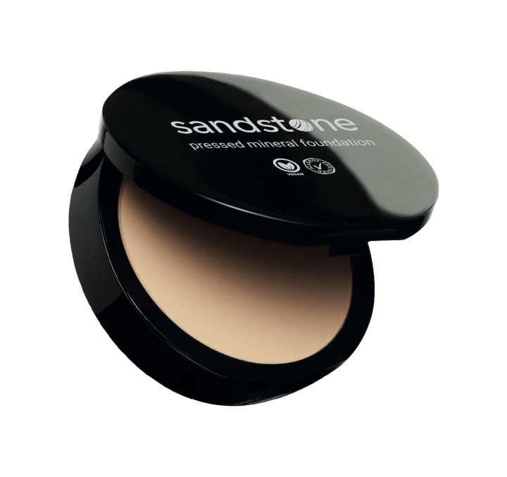 SandStone Pressed Mineral Foundation C3 Warm Ivory i gruppen HELSE OG SKJØNNHET / Makeup / Makeup ansikt / Foundation hos TP E-commerce Nordic AB (C89467)