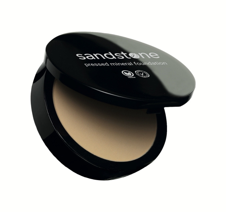 SandStone Pressed Mineral Foundation N7 Caramel i gruppen HELSE OG SKJØNNHET / Makeup / Makeup ansikt / Foundation hos TP E-commerce Nordic AB (C89499)