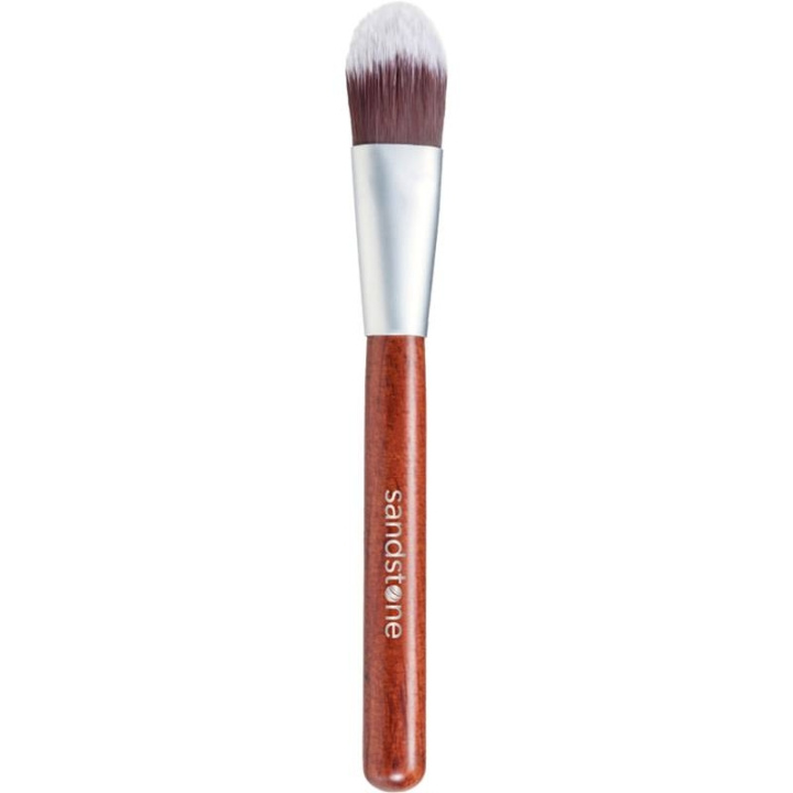 SandStone Foundation Brush Vegan i gruppen HELSE OG SKJØNNHET / Makeup / Verktøy og sminkesett / Børster og pensler hos TP E-commerce Nordic AB (C89521)