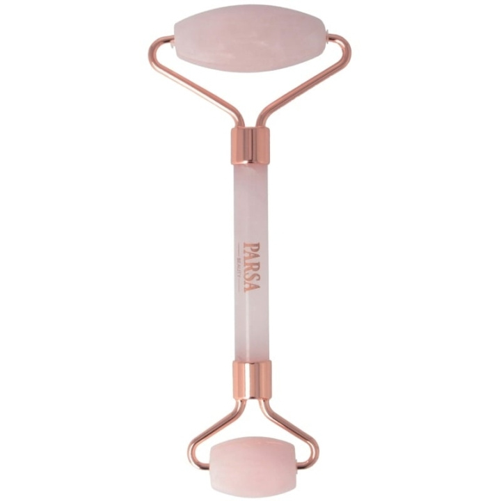 Parsa Beauty Rose Quartz Roller i gruppen HELSE OG SKJØNNHET / Hudpleie / Ansikt / Hudpleieverktøy hos TP E-commerce Nordic AB (C89577)