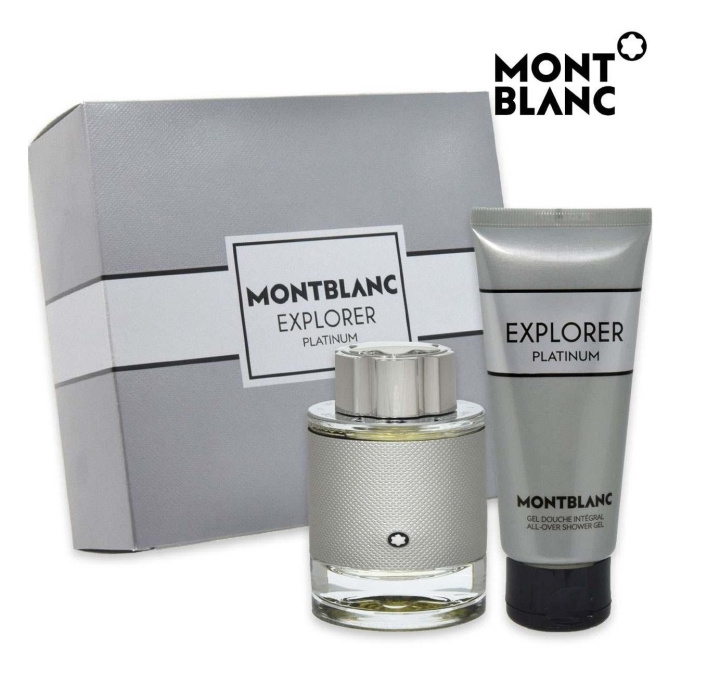 Mont Blanc Explorer Platinum EDP Gavesett i gruppen HELSE OG SKJØNNHET / Gavesett / Gavesett for ham hos TP E-commerce Nordic AB (C89597)