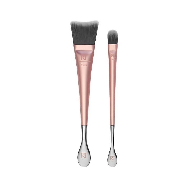 Real Techniques Face Eye Jar Brush Rosegold i gruppen HELSE OG SKJØNNHET / Makeup / Verktøy og sminkesett / Børster og pensler hos TP E-commerce Nordic AB (C89629)