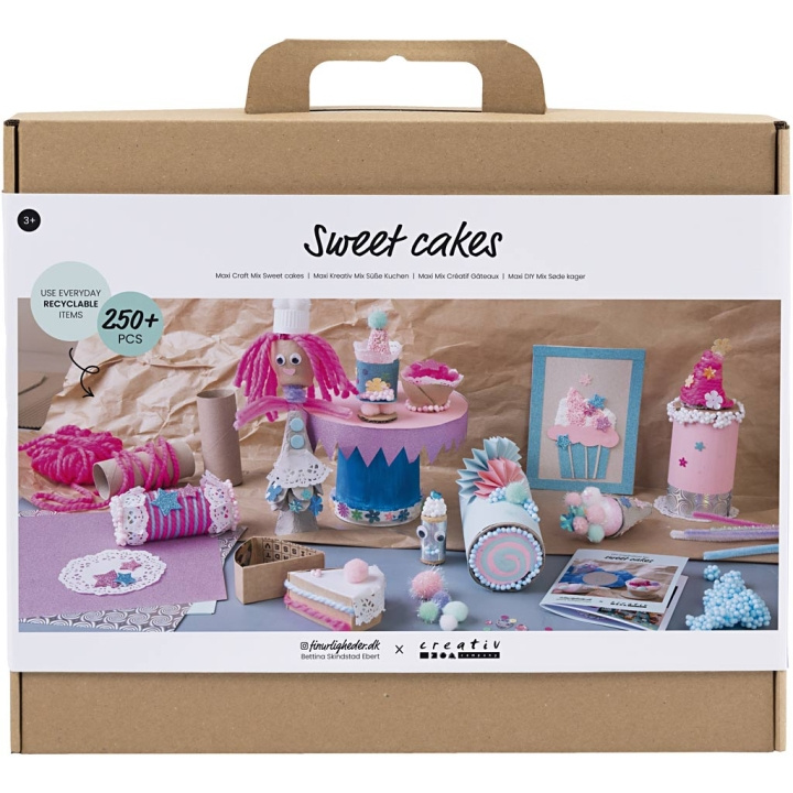 DIY Kit Maxi Craft Mix Søte kaker (977643) i gruppen SPORT, FRITID & HOBBY / Hobby / DIY Kit hos TP E-commerce Nordic AB (C89669)