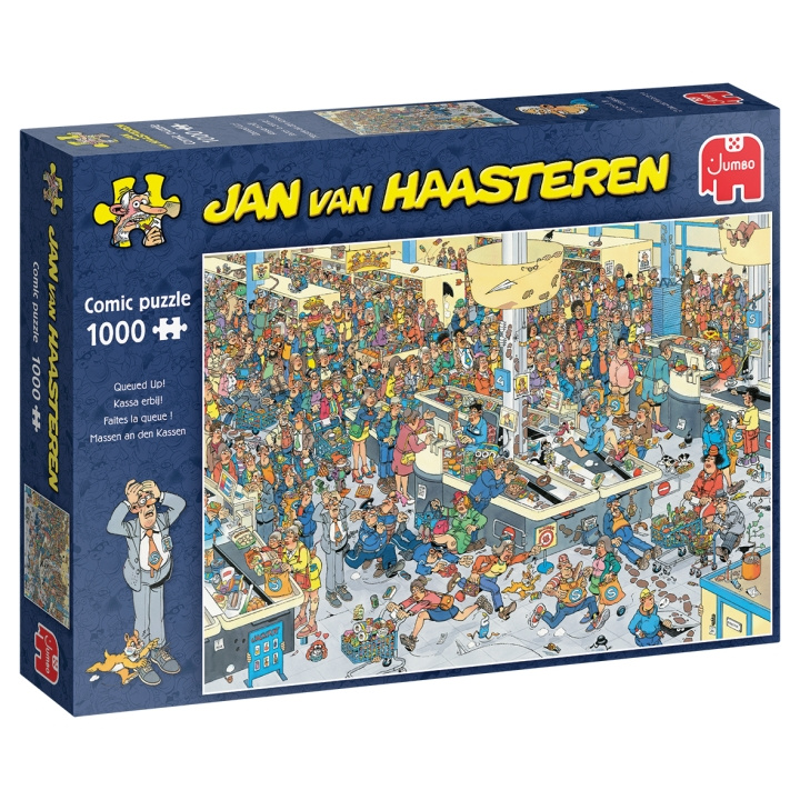 Jan van Haasteren Brannstasjonen (1000 brikker) (1119801833) i gruppen SPORT, FRITID & HOBBY / Hobby / Puslespill hos TP E-commerce Nordic AB (C89711)