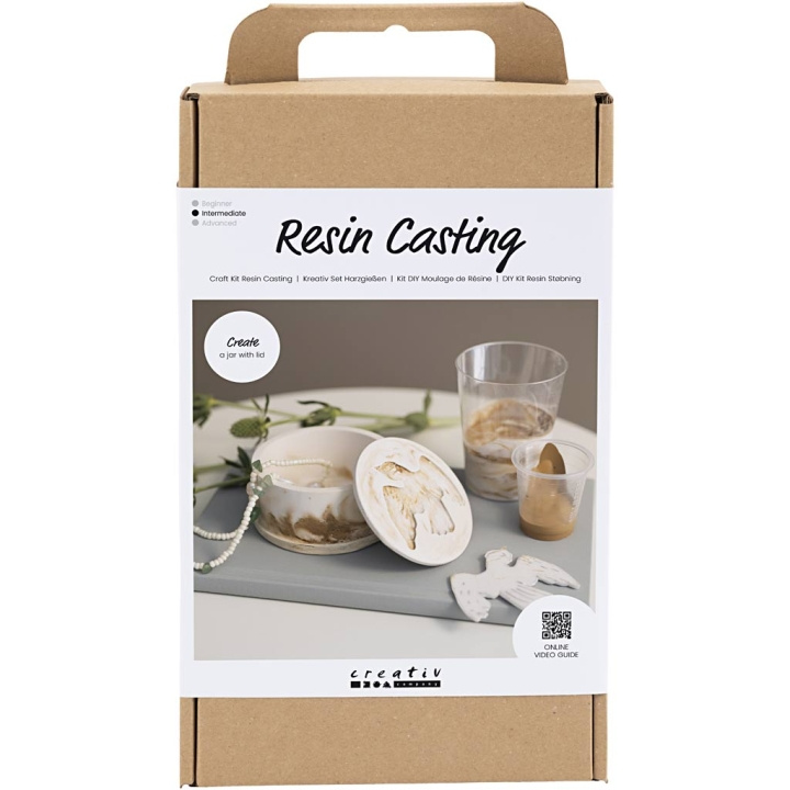 DIY Kit Craft Kit - Resin Casting - Krukke med lokk (977736) i gruppen SPORT, FRITID & HOBBY / Hobby / DIY Kit hos TP E-commerce Nordic AB (C89754)