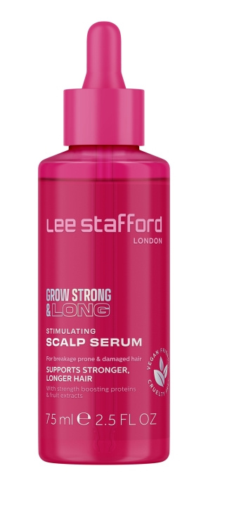 Lee Stafford Grow Strong & Long Stimulating Scalp Serum 75 ml i gruppen HELSE OG SKJØNNHET / Hår & styling / Hårpleie / Hårserum hos TP E-commerce Nordic AB (C89774)