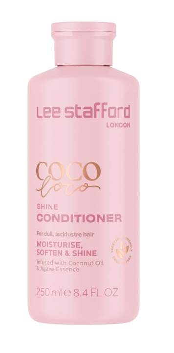 Lee Stafford Coco Loco Shine Conditioner 250 ml i gruppen HELSE OG SKJØNNHET / Hår & styling / Hårpleie / Balsam hos TP E-commerce Nordic AB (C89802)