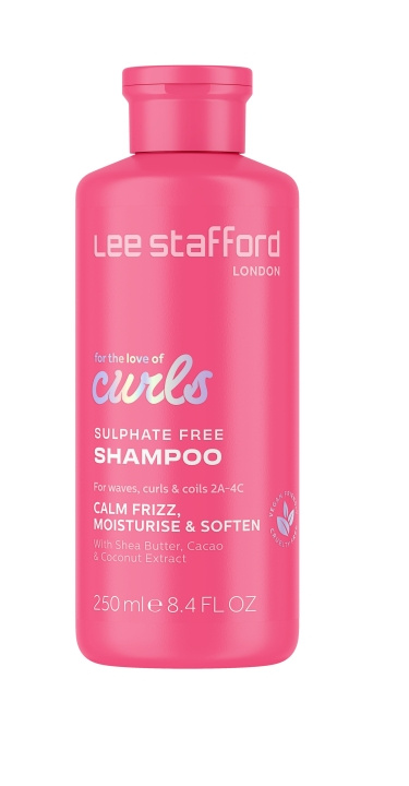 Lee Stafford For The Love Of Curls Shampoo 250 ml i gruppen HELSE OG SKJØNNHET / Hår & styling / Hårpleie / Sjampo hos TP E-commerce Nordic AB (C89809)