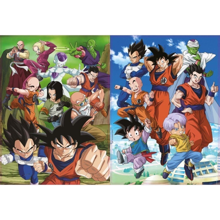 Educa 2X500 Dragon Ball (80-19915) i gruppen LEKER, BARN OG BABY / Leker / Barnas puslespill hos TP E-commerce Nordic AB (C89819)