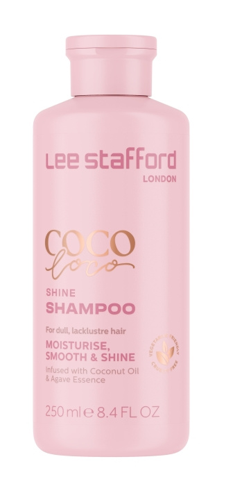 Lee Stafford Coco Loco Shine Shampoo 250 ml i gruppen HELSE OG SKJØNNHET / Hår & styling / Hårpleie / Sjampo hos TP E-commerce Nordic AB (C89981)