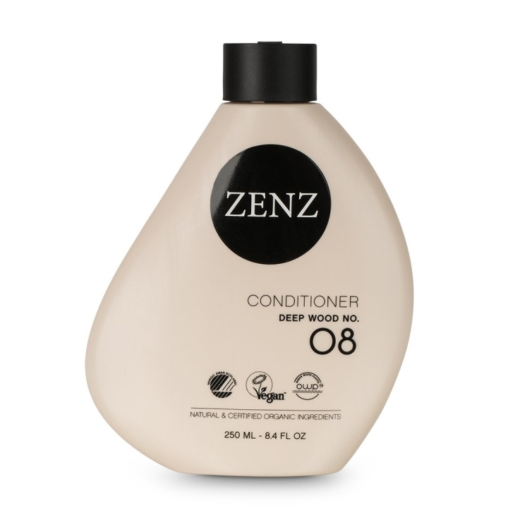 ZENZ Økologisk Deep Wood Conditioner No. 8 - 250 ml i gruppen HELSE OG SKJØNNHET / Hår & styling / Hårpleie / Balsam hos TP E-commerce Nordic AB (C90021)