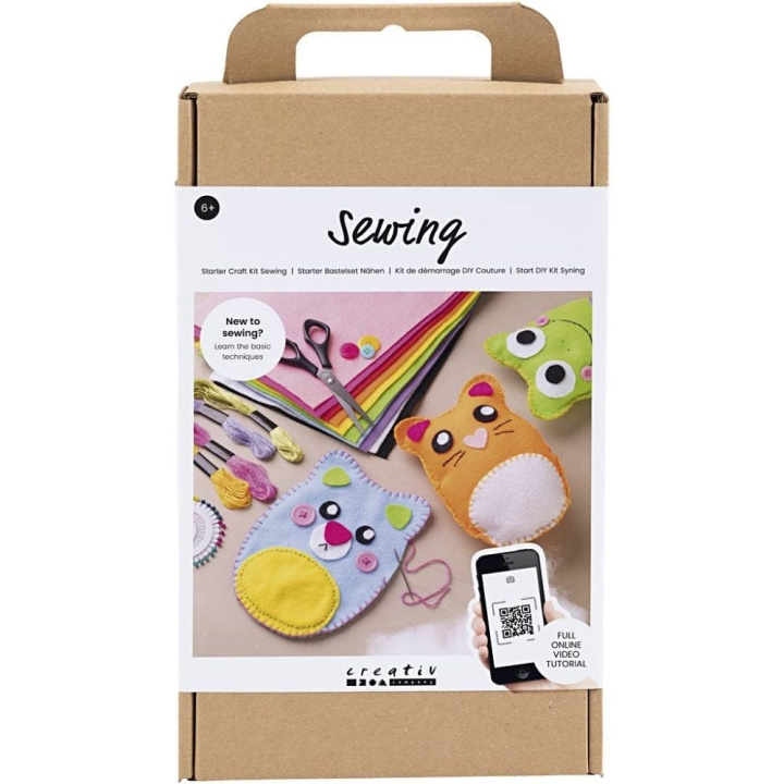 DIY Kit Sying - Teddybjørner (977540) i gruppen SPORT, FRITID & HOBBY / Hobby / DIY Kit hos TP E-commerce Nordic AB (C90037)