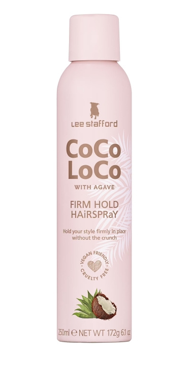 Lee Stafford Coco Loco Hairspray med fast hold 250 ml i gruppen HELSE OG SKJØNNHET / Hår & styling / Hårstyling / Hårspray hos TP E-commerce Nordic AB (C90049)