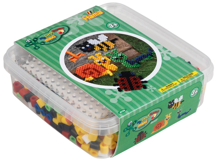 HAMA Beads Maxi - Perler og perleplate i eske (8744) i gruppen LEKER, BARN OG BABY / Leker / Håndtverk hos TP E-commerce Nordic AB (C90067)