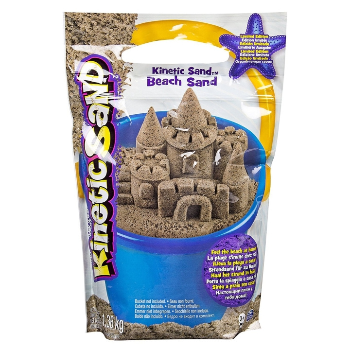 Kinetic Sand Strandsand (6028363) i gruppen LEKER, BARN OG BABY / Leker / Lek leire, lek sand og tilbehør hos TP E-commerce Nordic AB (C90073)