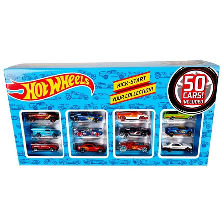 Hot Wheels gavepakke med 50 biler (CGN22) i gruppen LEKER, BARN OG BABY / Leker / Lekebiler hos TP E-commerce Nordic AB (C90095)