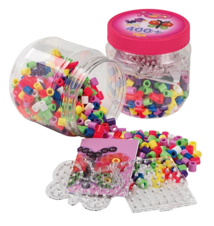 HAMA Beads Hama - Maxi perler 400 perler + 2 stiftplater (388791) i gruppen LEKER, BARN OG BABY / Leker / Håndtverk hos TP E-commerce Nordic AB (C90117)