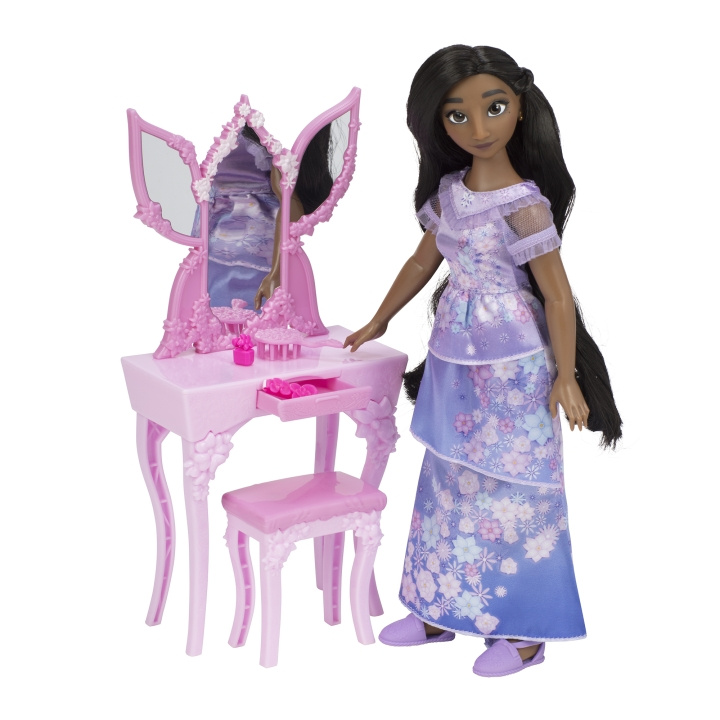 Disney Encanto - Isabela Fashion Doll & Flower Vanity (219634) i gruppen LEKER, BARN OG BABY / Leker / Dukker & tilbehør hos TP E-commerce Nordic AB (C90147)