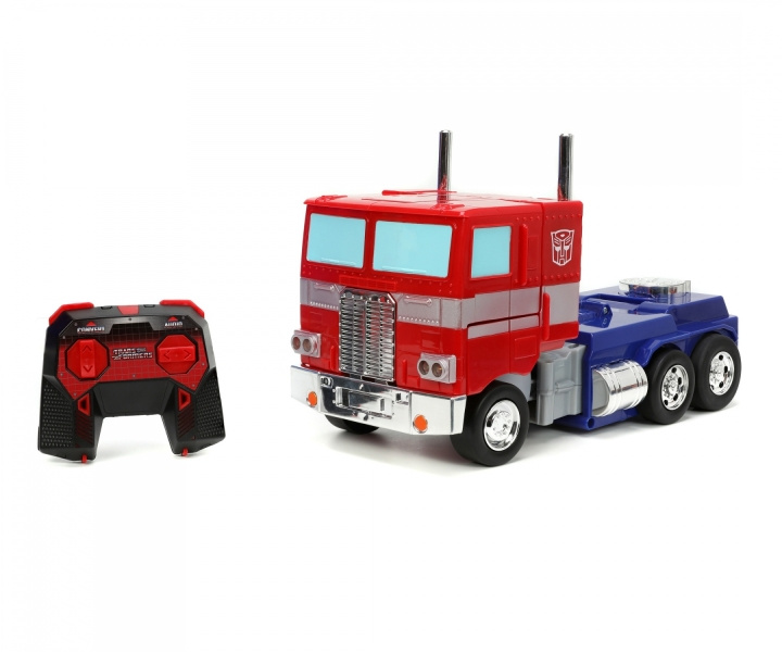 Jada Transforming - RC Optimus Prime (253114000) i gruppen LEKER, BARN OG BABY / Radiostyrt / Annet radiostyrt hos TP E-commerce Nordic AB (C90184)