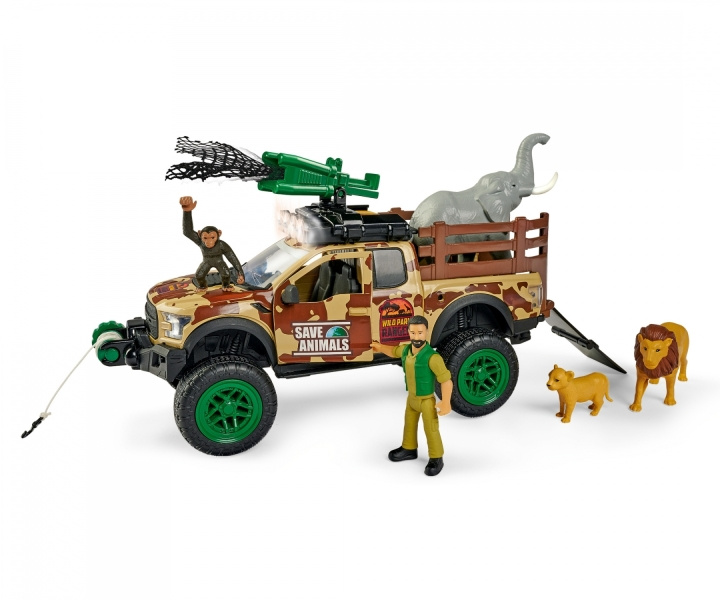 Dickie Toys Wild Park Ranger-sett (203837016) i gruppen LEKER, BARN OG BABY / Leker / Lekebiler hos TP E-commerce Nordic AB (C90206)