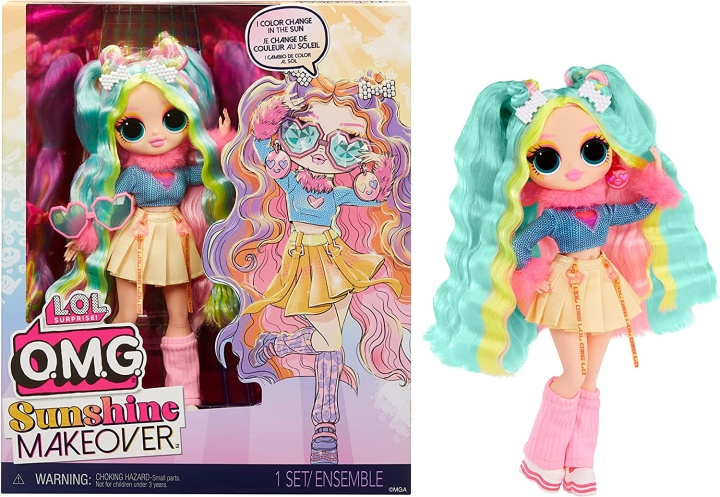 L.O.L. Surprise! OMG Sunshine Makeover Fashion Doll - Bubblegum i gruppen LEKER, BARN OG BABY / Leker / Dukker & tilbehør hos TP E-commerce Nordic AB (C90212)