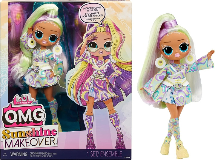 L.O.L. Surprise! OMG Sunshine Makeover Fashion Doll - Soloppgang i gruppen LEKER, BARN OG BABY / Leker / Dukker & tilbehør hos TP E-commerce Nordic AB (C90213)