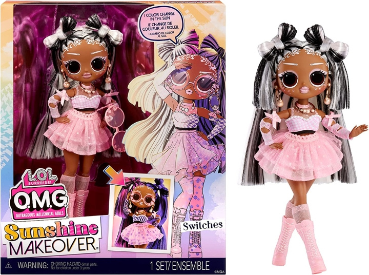 L.O.L. Surprise! OMG Sunshine Makeover Fashion Doll - Switches i gruppen LEKER, BARN OG BABY / Leker / Dukker & tilbehør hos TP E-commerce Nordic AB (C90214)