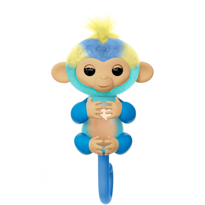 FINGERLINGS 2.0 Basic Monkey Blue - Leo (3115) i gruppen LEKER, BARN OG BABY / Leker / Dukker & tilbehør hos TP E-commerce Nordic AB (C90246)