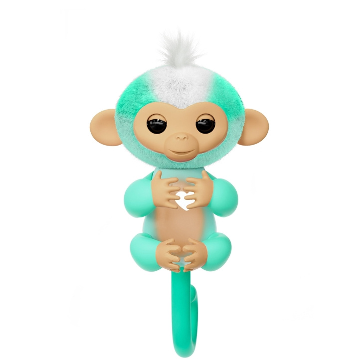 FINGERLINGS 2.0 Basic Monkey Teal - Ava (3116) i gruppen LEKER, BARN OG BABY / Leker / Dukker & tilbehør hos TP E-commerce Nordic AB (C90247)