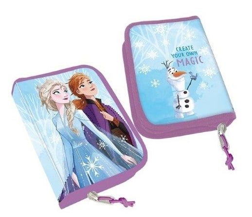 Disney Frozen Kids Licensing - Fylt enkelt pennal med enkeltdekker - Frozen (017408308) i gruppen LEKER, BARN OG BABY / Leker / Tegne & regne hos TP E-commerce Nordic AB (C90267)