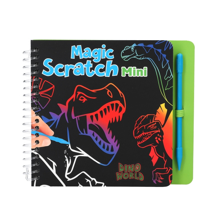 Dino World Mini Magic-Scratch Book ( 0412733 ) i gruppen LEKER, BARN OG BABY / Leker / Håndtverk hos TP E-commerce Nordic AB (C90294)