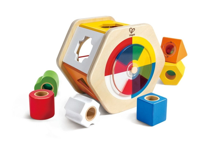 Hape Color Matching And SHape Sorteringsboks (87-0516) i gruppen LEKER, BARN OG BABY / Leker / Byggeleker / Byggeklosser hos TP E-commerce Nordic AB (C90333)