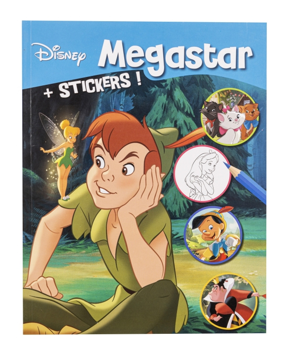 Disney Megastjerne-malebok - Peter Pan i gruppen LEKER, BARN OG BABY / Leker / Tegne & regne hos TP E-commerce Nordic AB (C90340)