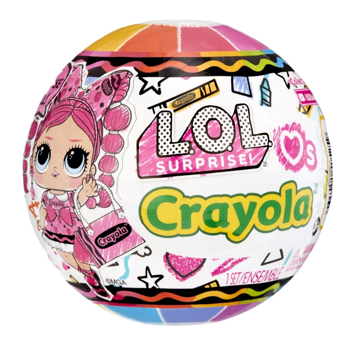 L.O.L. Surprise! Loves CRAYOLA Tots (505259) (505266) i gruppen LEKER, BARN OG BABY / Leker / Dukker & tilbehør hos TP E-commerce Nordic AB (C90348)