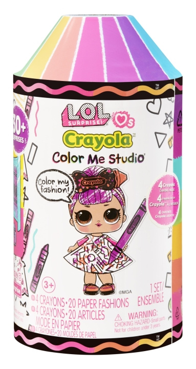 L.O.L. Surprise! Loves CRAYOLA Color Me Studio (505273) i gruppen LEKER, BARN OG BABY / Leker / Dukker & tilbehør hos TP E-commerce Nordic AB (C90349)