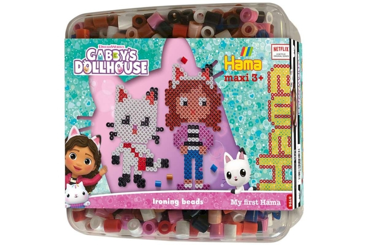 HAMA Beads Hama - Maxi perler og perleplate - Gabbys dukkehus (388754) i gruppen LEKER, BARN OG BABY / Leker / Håndtverk hos TP E-commerce Nordic AB (C90390)