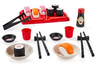 Ecoiffier Sushi-sett (I-2523) i gruppen LEKER, BARN OG BABY / Leker / Lite hjem & rollespill hos TP E-commerce Nordic AB (C90420)