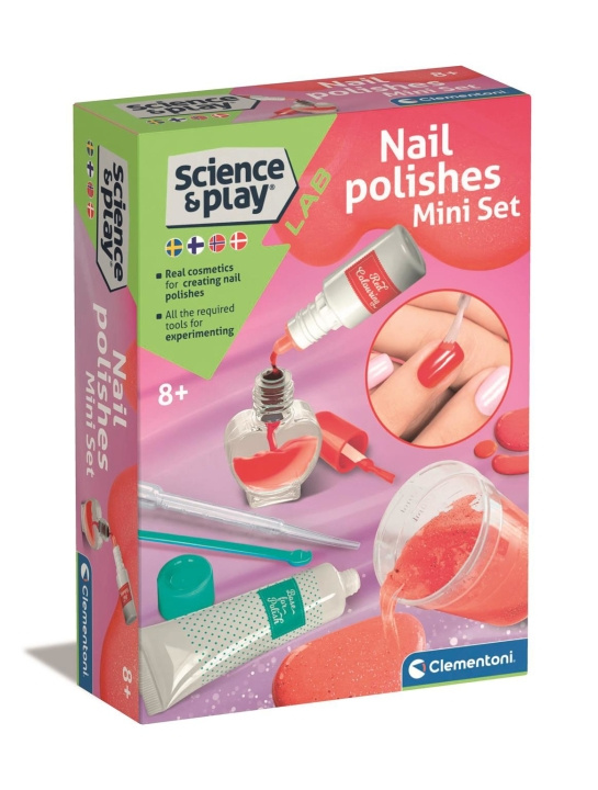 Clementoni Mini Lab - Nails (Nordic) (78841) i gruppen LEKER, BARN OG BABY / Leker / Håndtverk hos TP E-commerce Nordic AB (C90422)