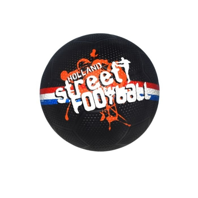 GA-Toys Streetfotball - svart, størrelse 5 (26708) i gruppen LEKER, BARN OG BABY / Uteleker / Sport & spill hos TP E-commerce Nordic AB (C90424)