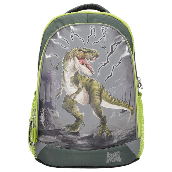 Dino World Skolesekk REFLECTOR ( 0411759 ) i gruppen LEKER, BARN OG BABY / Reise / Barnevesker hos TP E-commerce Nordic AB (C90434)