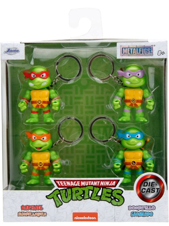 Jada Ninja Turtles 4-pakningsfigurer 2,5 (253282001) i gruppen LEKER, BARN OG BABY / Leker / Figurer, miniatyrer og tilbehør hos TP E-commerce Nordic AB (C90443)