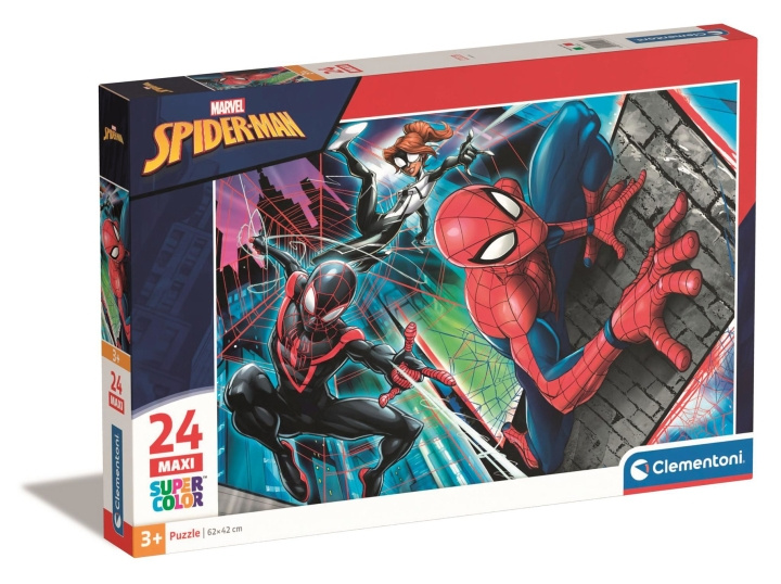 Clementoni Puslespill Maxi - Spider-Man (24 brikker) (24497) i gruppen LEKER, BARN OG BABY / Leker / Barnas puslespill hos TP E-commerce Nordic AB (C90469)