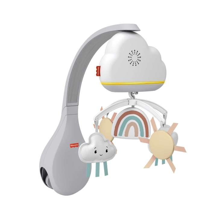 Fisher-Price Fisher Price Newborn - Rainbow showers vugge til sengemobil (HBP40) i gruppen LEKER, BARN OG BABY / Barnerom / Øvrig innredning hos TP E-commerce Nordic AB (C90507)