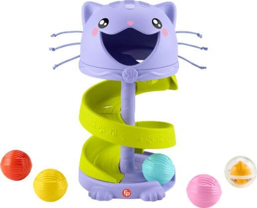 Fisher-Price Fisher Price Spedbarn - Kitty Ball Tower (HTW92) i gruppen LEKER, BARN OG BABY / Babyleker (0-3 år) / Aktivitetsleker hos TP E-commerce Nordic AB (C90509)