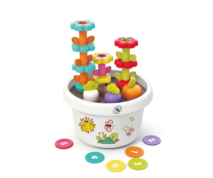 Kinder and Kids Kreativ potte med planter og klistremerker (K10119) i gruppen LEKER, BARN OG BABY / Babyleker (0-3 år) / Aktivitetsleker hos TP E-commerce Nordic AB (C90514)