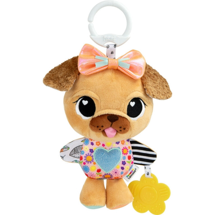 Lamaze Lovey the Pug Clip & Go (827496) i gruppen LEKER, BARN OG BABY / Babyleker (0-3 år) / Aktivitetsleker hos TP E-commerce Nordic AB (C90521)