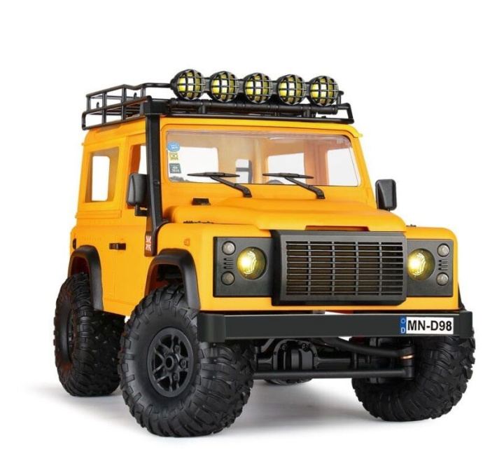 JJRC - Land Rover Camel fjernstyrt bil - gul i gruppen LEKER, BARN OG BABY / Radiostyrt / Radiostyrte biler hos TP E-commerce Nordic AB (C90531)